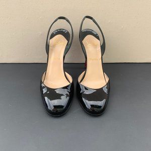 Y2K Chrisitan Loubutin Paris Sling Back Matador Heels Size 41